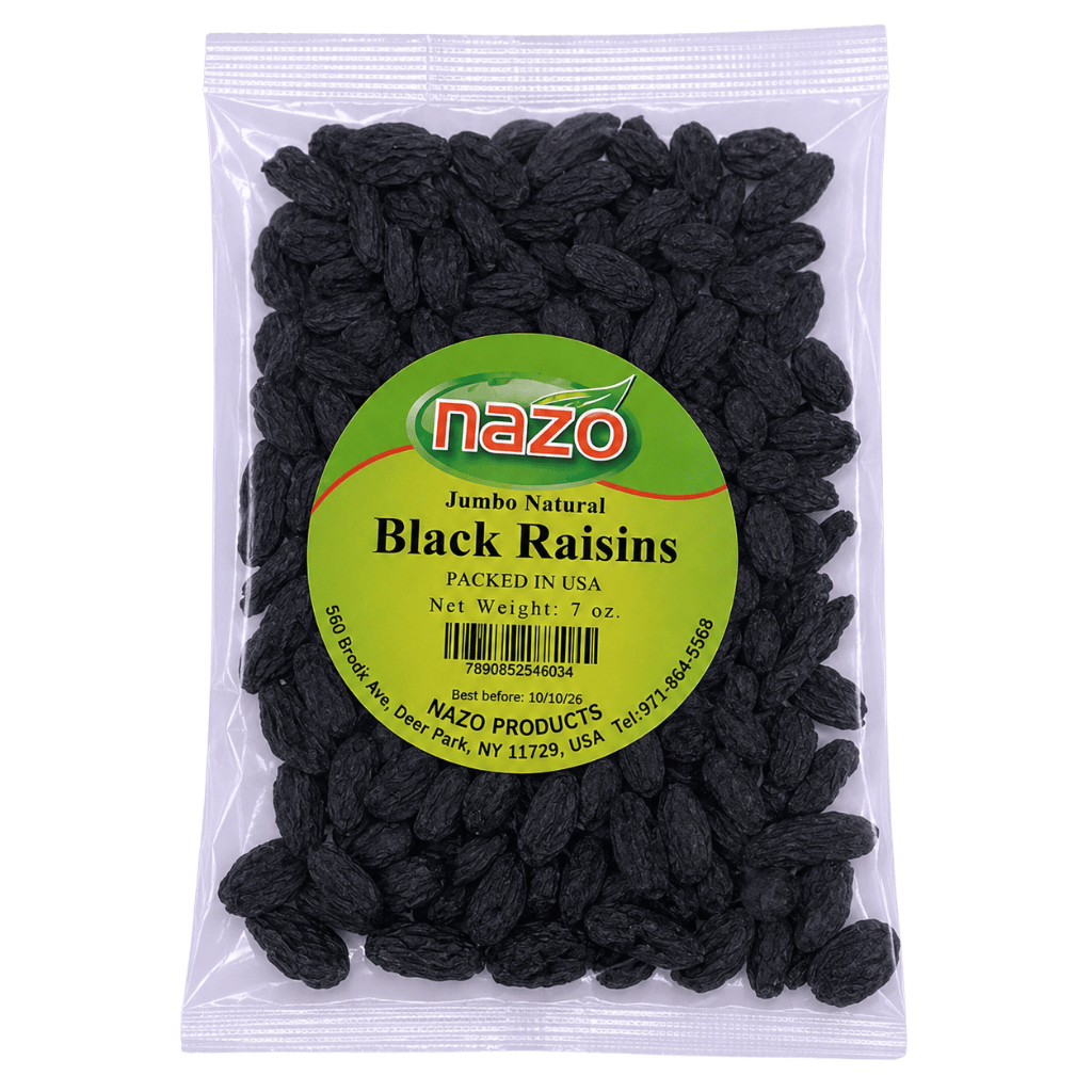 Nazo Black Raisins 7 oz buy online USA - 1